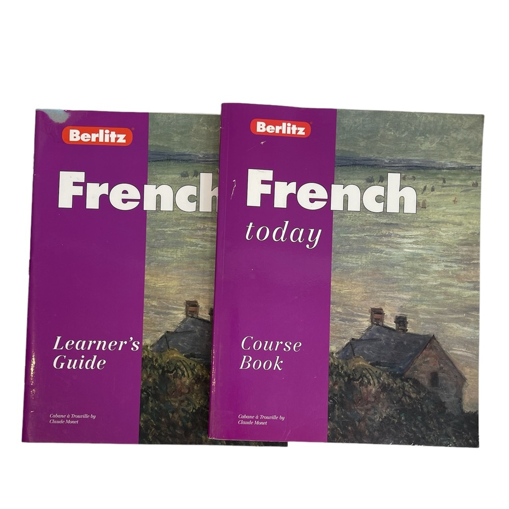 Berlitz French Today Course Book and Learner's Guide English Claude Monet